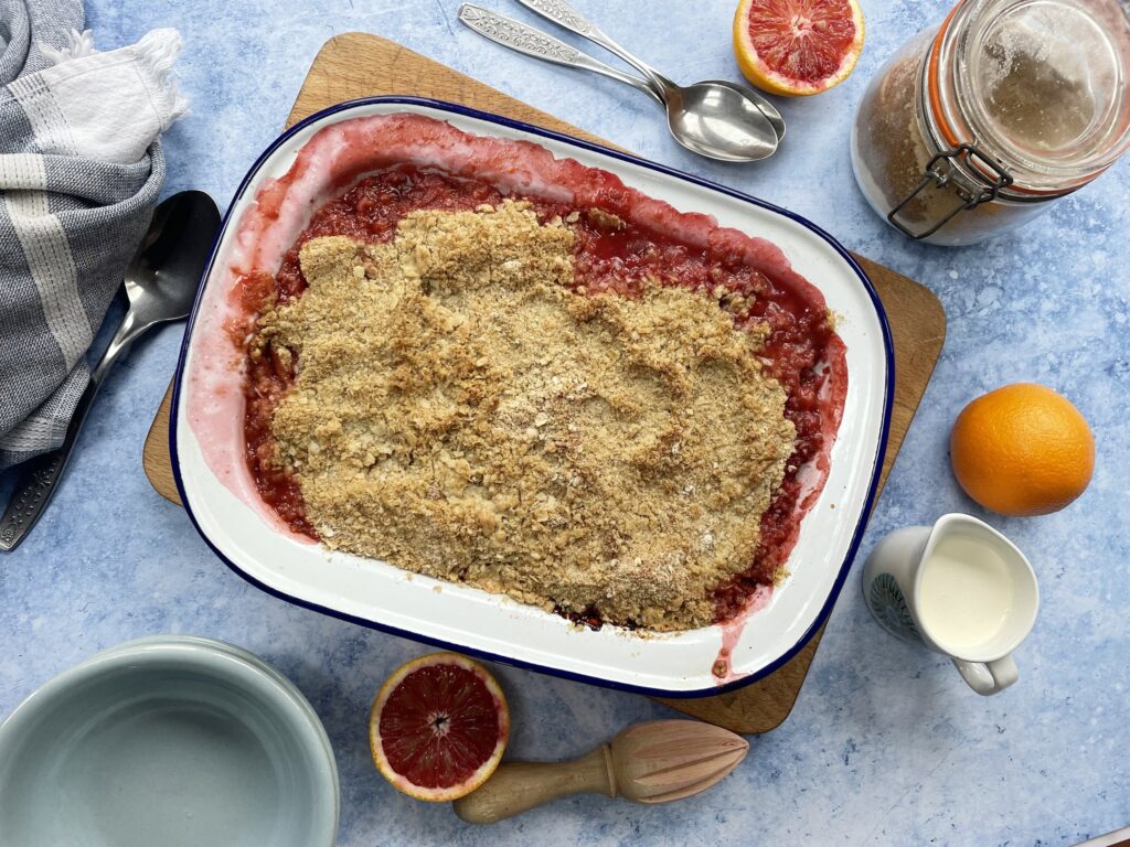 Cole & Mason - recipe development - Crumble