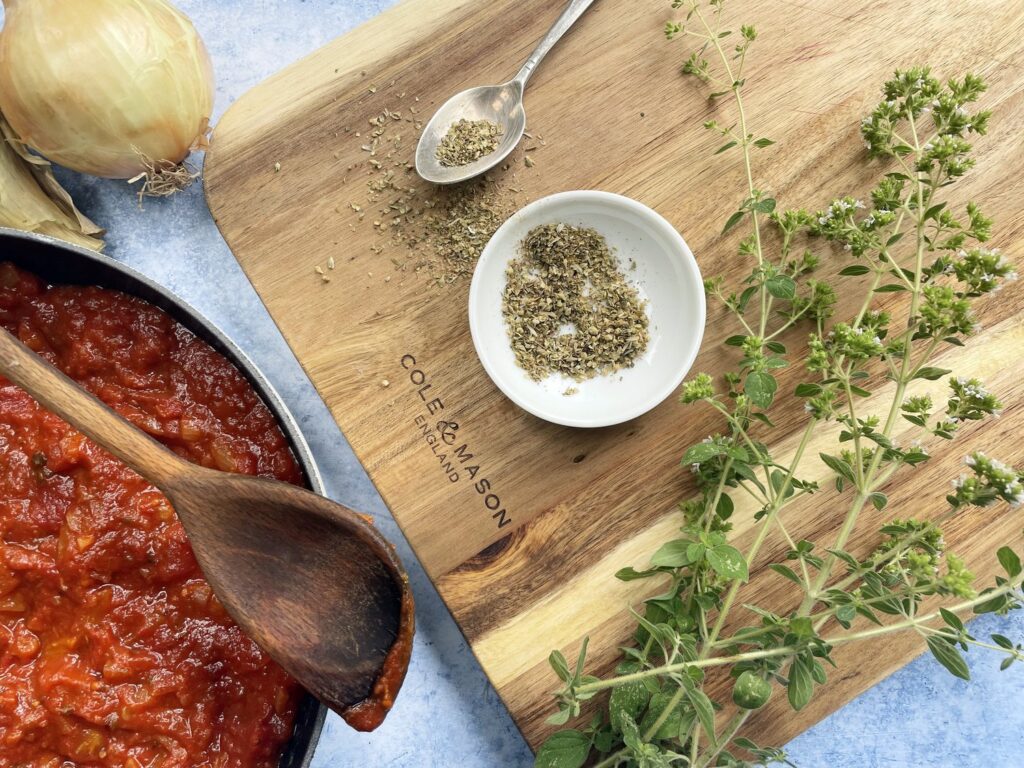 Cole & Mason - recipe development - Oregano