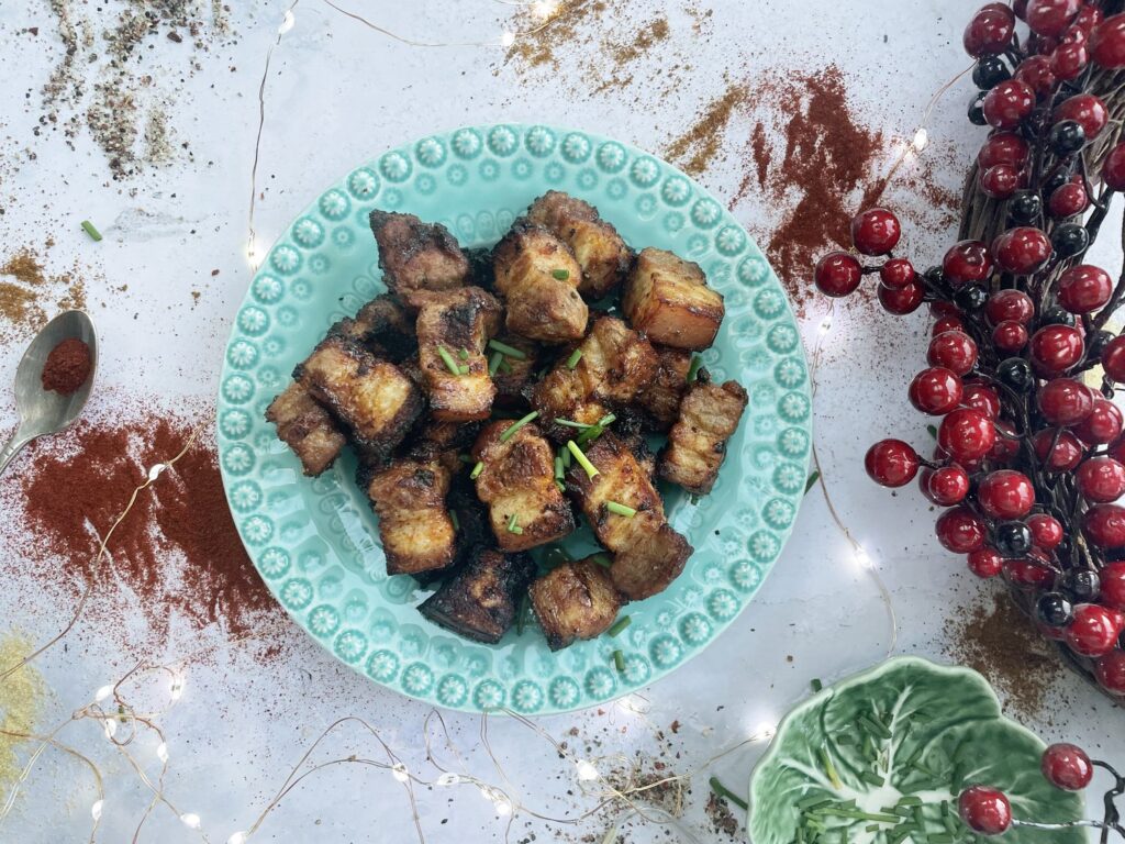 Cole & Mason - recipe development - Pork Belly Bites