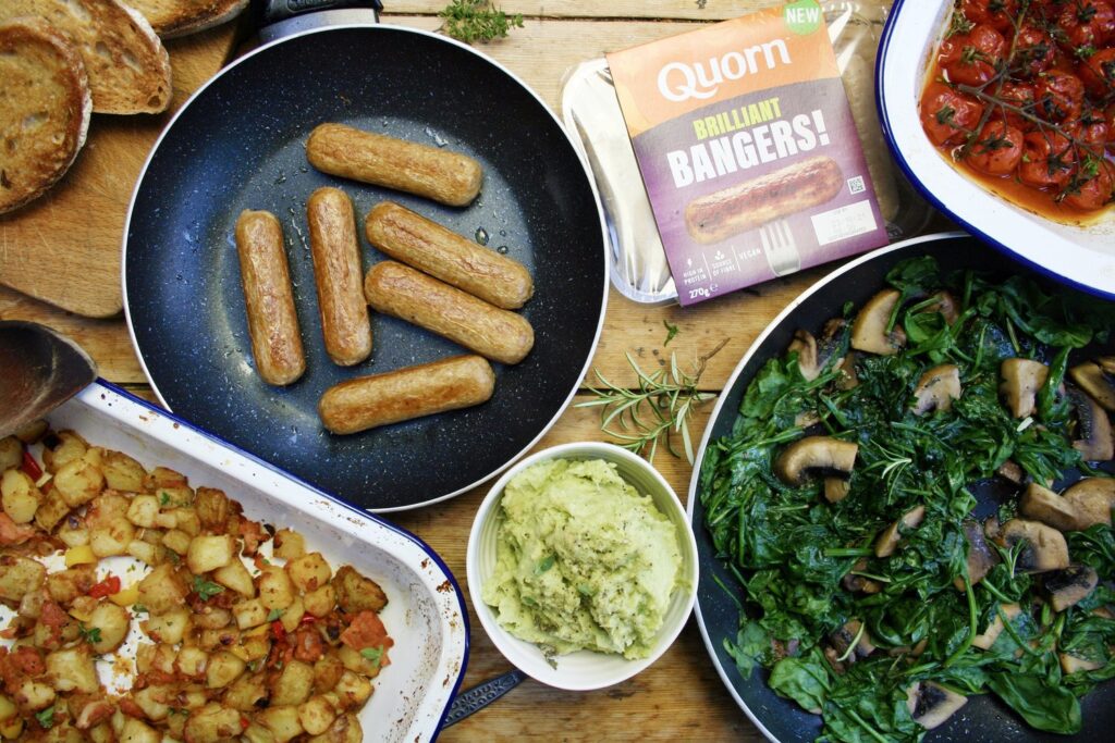 Quorn Vegan Fry Up