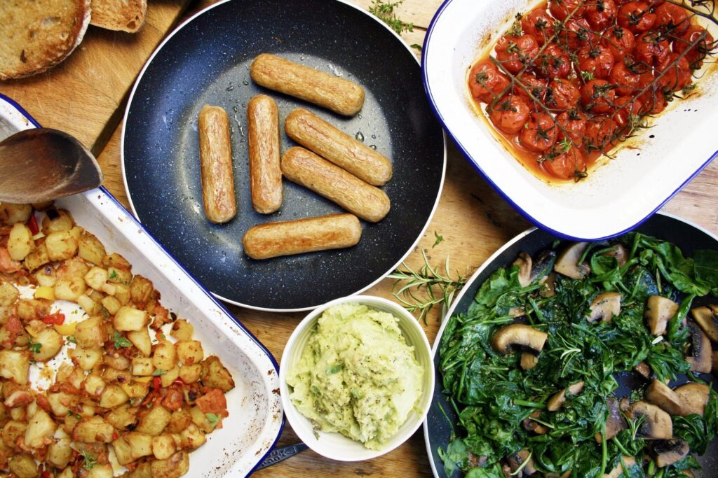 Quorn Vegan Fry Up
