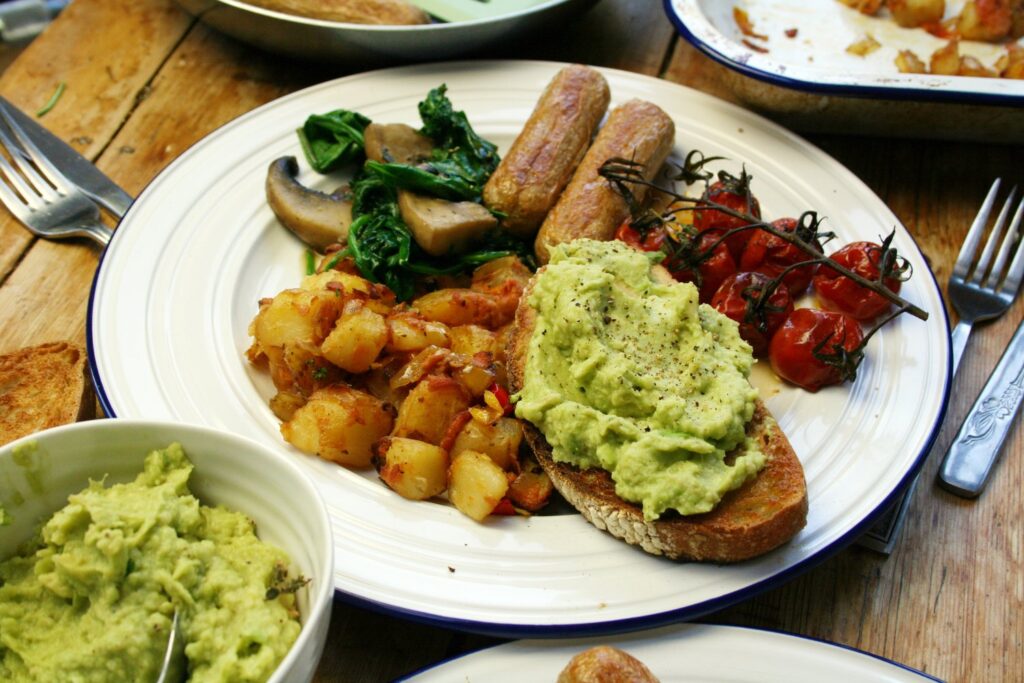Quorn Vegan Fry Up